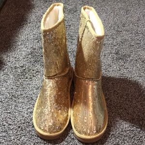 Arizona Glitter Boots Size 8